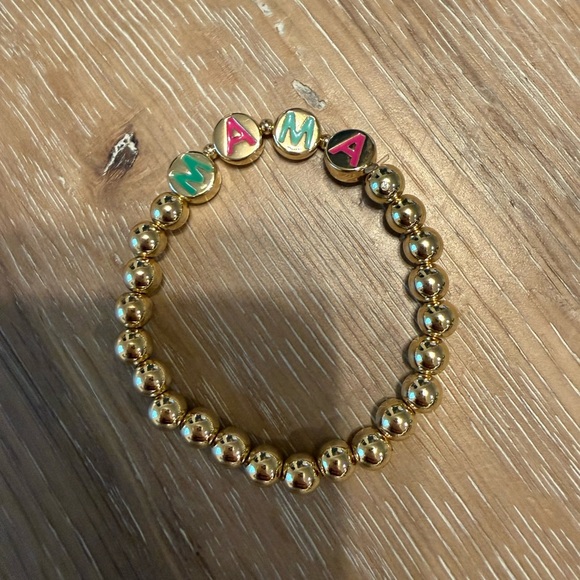 Gold Bracelet with Pink Mama customization- size Petite NWT - Picture 3 of 4